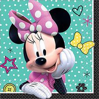 Amscan Minnie Mouse Happy Helpers Beverage Napkins