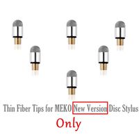 MEKO Thin Fiber Tips for MEKO New Version and 2nd Generation Disc Stylus Only - 6Pcs