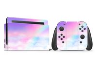 Dream Sky Pastel Clouds Vinyl Skin Decal for Nintendo Switch 3M Premium Vinyl 3M overlaminate (Full Set)
