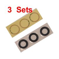 PHONSUN Rear Back Camera Lens Glass Cover Replacement w Adhesive for Apple iPhone 7 4.7" (Pack of 3)