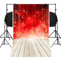 Sunshinehomely-Decor Merry Christmas Home Decoration, Christmas Backdrops Snow Vinyl 5x3FT Background Cloth Photography Studio (C)