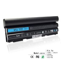 LQM 11.1V 97Wh 9cell New Laptop Battery for Dell Latitude E6420 E6430 E6520 E6530 E5420 E5520 E5430 E5530,Compatible P/N: M5Y0X T54FJ 2P2MJ 312-1325 312-1165 PRV1Y