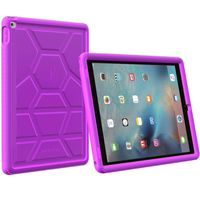 Poetic TurtleSkin iPad Pro 12.9 Rugged Case Cover With Heavy Duty Protection Silicone and Sound-Amplification feature for Apple iPad Pro 12.9 (1st Gen 2015) Purple