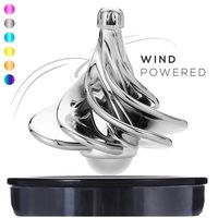 Spinning Top - The Original Tornado Tops, Wind Gyro Based Spinning Tops for Kids and Adults, A New take on Spin Top Toy and Adult Fidget Decompression Spinner Toys. Great Party Favors or Office Decor