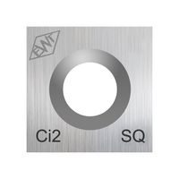 Authentic Easy Wood Tools Ci2-SQ Square Carbide Replacement Cutter for Easy Start, Mini and Mid Midi Roughers Lathe Woodturning Tools Ci2-SQ