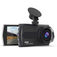 Dash Cam 1080P FHD DVR Car Driving Recorder 3" LCD Screen 170°Wide Angle, G-Sensor, WDR, Parking Monitor, Loop Recording, Motion Detection, 32GB Microsd Card