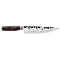 Shun Cutlery Premier 8” Chef’s Knife; Lightweight, Agile, Extremely Comfortable Grip, Perfect for Slicing, Dicing and Chopping a Full Range of Foods, Beautiful and Versatile, Handcrafted in Japan