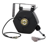 Omega 94303 Black 50' Heavy Duty Plastic Reel