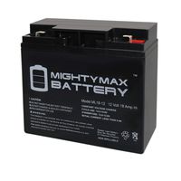 Mighty Max Battery 12V 18AH F2 SLA Replacement Battery for MK ES17-12, ES 17-12 Brand Product
