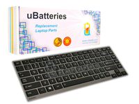 UBatteries Compatible Keyboard Replacement for Toshiba Satellite U845W-ST3N02 U845W-S400 U845W-S410 U845W-S410P U845W-S414 U845W-S414P U845W-S415 U845W-S4170 U845W-S4180 U845W-S430 U845-S404 Series