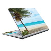 Mightyskins Skin Compatible with Microsoft Surface Book 2 13" (2017) - Beach Bum | Protective, Durable, and Unique Vinyl Decal Wrap Cover | Easy to Apply, Remove, and Change Styles | Made in The USA