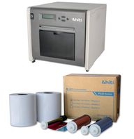 HiTi P525L Compact Dye Sub Photo Printer - With HiTi 4x6 Media for Photo Printer P520 & P520L