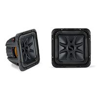 Kicker L7S Solo-Baric 10" 2400 Watt 2 Ohm DVC Square Subwoofer (Pair) | 44L7S102