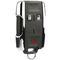 Key Fob Keyless Entry Remote fits Chevy Silverado Colorado / GMC Sierra Canyon 2014 2015 2016 2017 (M3N-32337100 Chrome)