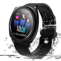 feifuns Smart Watch with Connected GPS for Android iOS Phone, Fitness Tracker Watches with Heart Rate/Blood Pressure Monitor,Call/SMS Reminder,Sleep Monitor,Pedometer Watch for Men Women