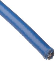 UL1007 Commercial Copper Wire, Bright, Blue, 14 AWG, 0.0641" Diameter, 100' Length (Pack of 1)
