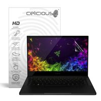 Celicious Vivid Invisible Glossy HD Screen Protector Film Compatible with Razer Blade Stealth 13 2019 (Non-Touch) [Pack of 2]