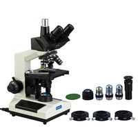 OMAX 40X-2000X Phase Contrast Trinocular Compound LED Microscope