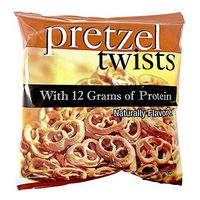 Pretzel Protein Twists | 7 Bags | Low Fat, Low Cholesterol, Low Calorie Diet Snack
