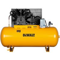 DeWalt DXCMH9919910 Two-Stage Cast Iron Industrial Air Compressor, 120-Gallon