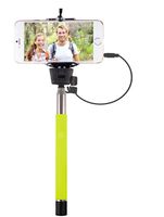 Vivitar VIV-TR-365-LIME Smartphone Selfie Wand with Built-In Shutter Release (Lime)