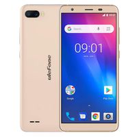 Carrier Cell Phones S1, 1GB+8GB, Dual Back Cameras, Face Identification, 5.5 inch Android GO 8.1 MTK6580 Quad-core 64-bit up to 1.3GHz, Network: 3G, Dual SIM(Black) (Color : Gold)