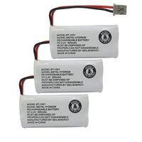 GEILIENERGY BT-1021 BBTG0798001 Compatible with Uniden BT-1021 BT-1025 BT1021 BT-1008 BT-1016 Cordless Handset Phone Rechargeable Battery (3-Pack)