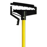Johnson Diversey Quick-Change Mop Handle, 60"", Fiberglass, Yellow, 6/Carton, New