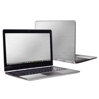 Mightyskins Skin Compatible with Lenovo Yoga 900 13.3" Screen Wrap Cover Sticker Skins Cold Steel