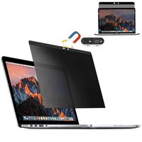 MacBook Magnetic Privacy Screen Protectors Filter Cover Webcam Protector for 2018 MacBook Air 13 (A1932), MacBook Pro 13 (A1706/08) - Easy On/Off