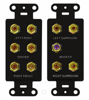 Legrand - On-Q F9004BR 5.1 Home Theater Connection Kit, Brown