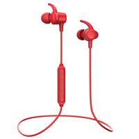 Bluetooth Headphones,WRZ S8 Wireless Earbuds Magnetic Mic Lightweight IPX6 Sport Running Gym Travelling Workout 10 Hrs Playtime Bluetooth 5.0 Earphones for Android iOS Cell Phones (Red)