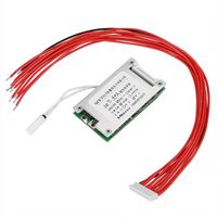 Wal front Balance Battery Protection Board,Max 40A BMS PCB for 36V 10S 10packs Li-ion Cell