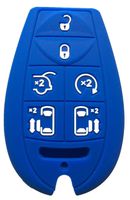 Rpkey Silicone Keyless Entry Remote Control Key Fob Cover Case protector For Chrysler Town & Country Dodge Grand Caravan Volkswagen Routan M3N5WY783X 2701A-C01C 68043594AA 68043594 AA