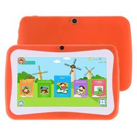 Aosituopu Kids Education Tablet PC, 7.0 inch, 1GB+16GB, Android 5.1 RK3126 Quad Core 1.3GHz, TF Card up to 32GB, Dual Camera(Pink) (Color : Orange)