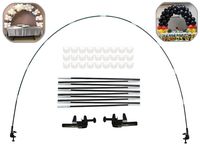 LANGXUN 12ft Table Balloon Arch Kit for Birthday Decorations, Party ,Wedding and Graduation Decorations with Latex Balloons