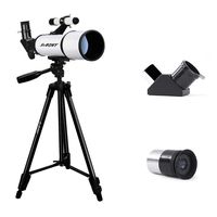 SVBONY SV501 Telescope Travel Scope 70mm FMC Astronomical Refractor Telescope for Adults Beginners Kids Portable Telescope with Adjustable Tripod and Finder Scope