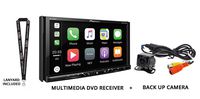 Sound of Tri-State AVH-2330NEX 7" DVD Receiver HD Radio Apple CarPlay Built in Bluetooth with Backup Camera and a Lanyard Bundle