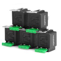Eyourlife 5 Pack 30/40 AMP Auto Relay Harness with Sockets Wires, Spdt 12V Bosch Style Automotive Relay
