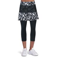 ANIVIVO Tennis Skirted Leggings Women with Pockets Capris Leggings with Skirts& Women Tennis Tight Pants Sports Skirted Pants Tennis Clothing(Chaotic Skirts,S)