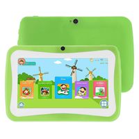 Rcsbtd Kids Education Tablet PC, 7.0 inch, 1GB+16GB, Android 5.1 RK3126 Quad Core 1.3GHz, TF Card up to 32GB, Dual Camera(Pink) (Color : Green)
