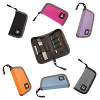 Carrying Case Wallet Holder for JUUL and Other Popular Vapes | Holds Vape, Pods and Charger | Fits in Pockets or Bags (Device Not Included)