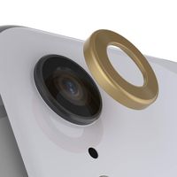 Punkcase Camera Protector Ring | Premium Aluminum Alloy Back Lens Cover Guard [Ultra Slim] Compatible W/Apple iPhone XR (Gold)