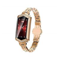 Fitness Tracker Activity Tracker Waterproof Color Screen Watch Heart Rate Monitor Blood Pressure Oxygen Smart Bracelet Sleep Monitor Step Counter Calorie Pedometer Wristband for Women Girl (Gold)