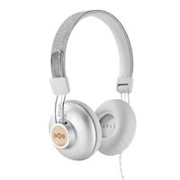 House of Marley Positive Vibration 2 On Ear Headphones, Silver