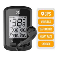 XOSS G+ GPS Cycling Computer Wireless Bike Speedometer Odometer Cycling Tracker Waterproof Road Bike MTB Bicycle Bluetooth ANT+ with Cadence