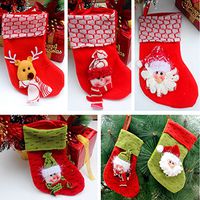 1pc Christmas Stocking Filler Pants Treat Gift Sack Bag