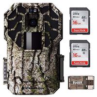 Stealth Cam G45NGX 22MP No-Glow Trail Camera Bundled with Two 16GB SD Cards and Card Reader (4 Items)