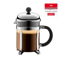 Bodum Chambord French Press Coffee Maker, 17 Ounce, .5 Liter, Chrome
