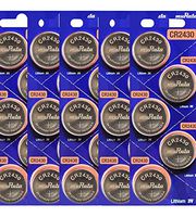 Murata CR2430 Battery 3V Lithium Coin Cell - Replaces Sony CR2430 (25 Batteries)